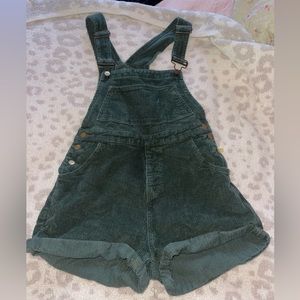 Princess Polly green overalls